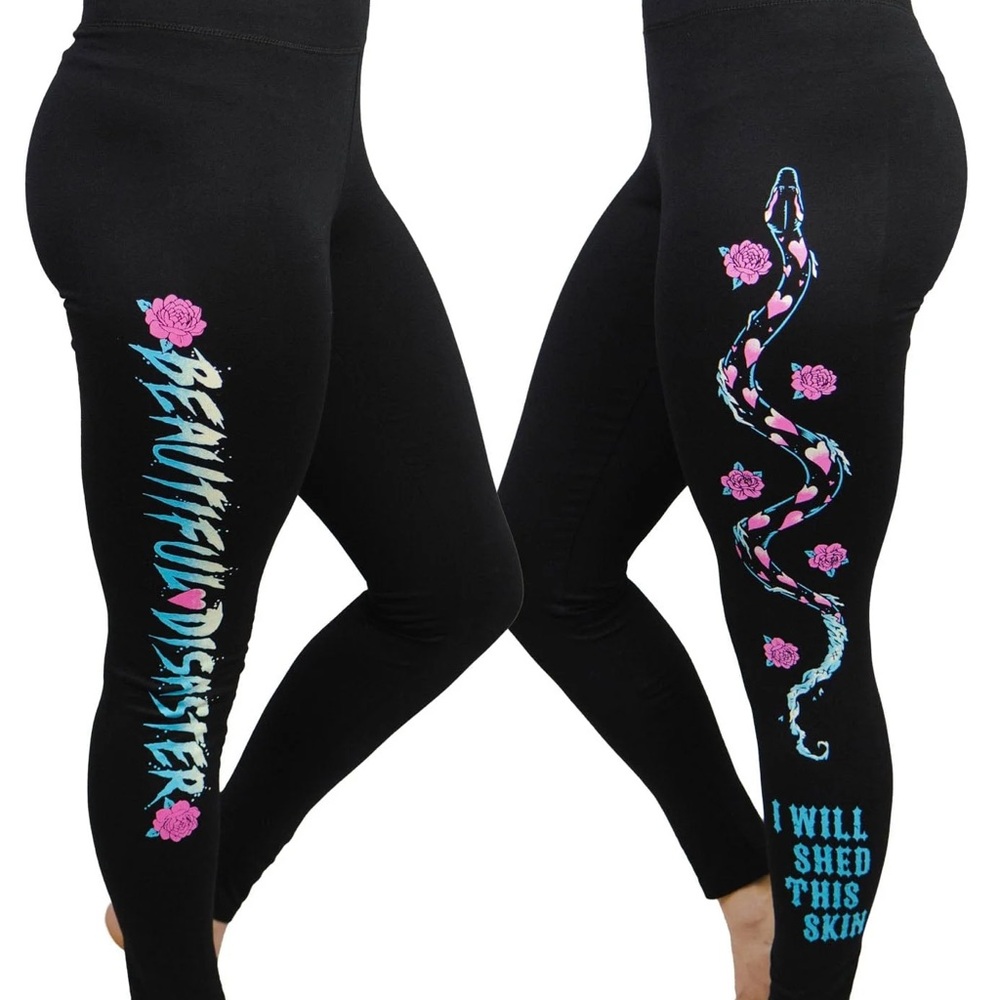 COPY - COPY - Authentic Beautiful Disaster leggings